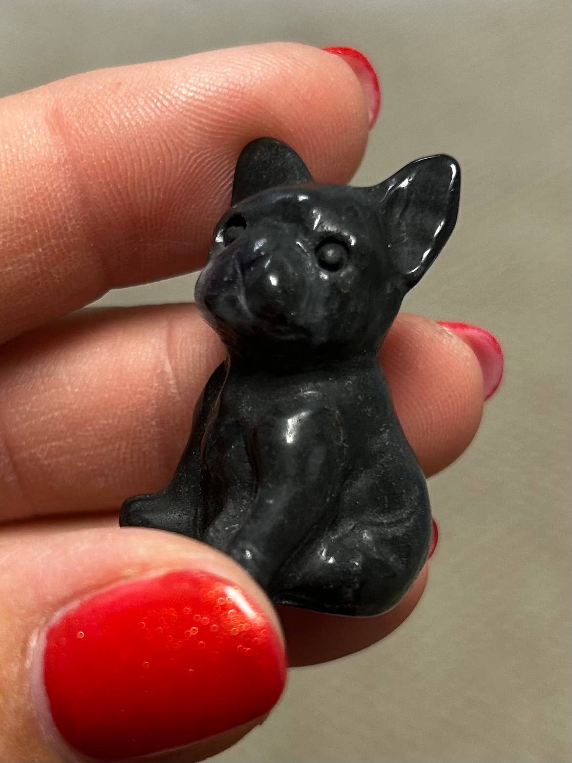 French Bulldog Mini Carving