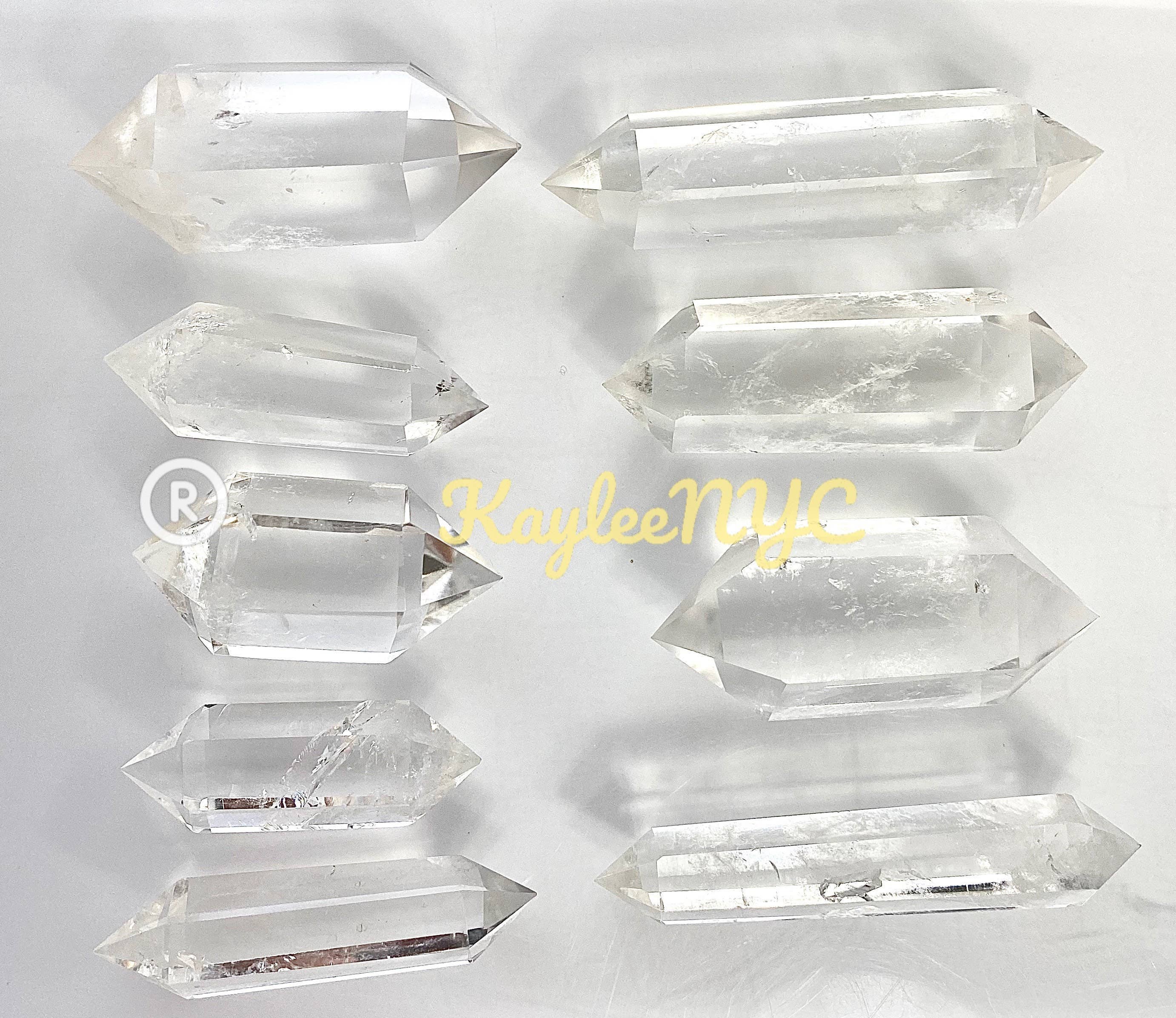Clear Quartz Double Terminated points