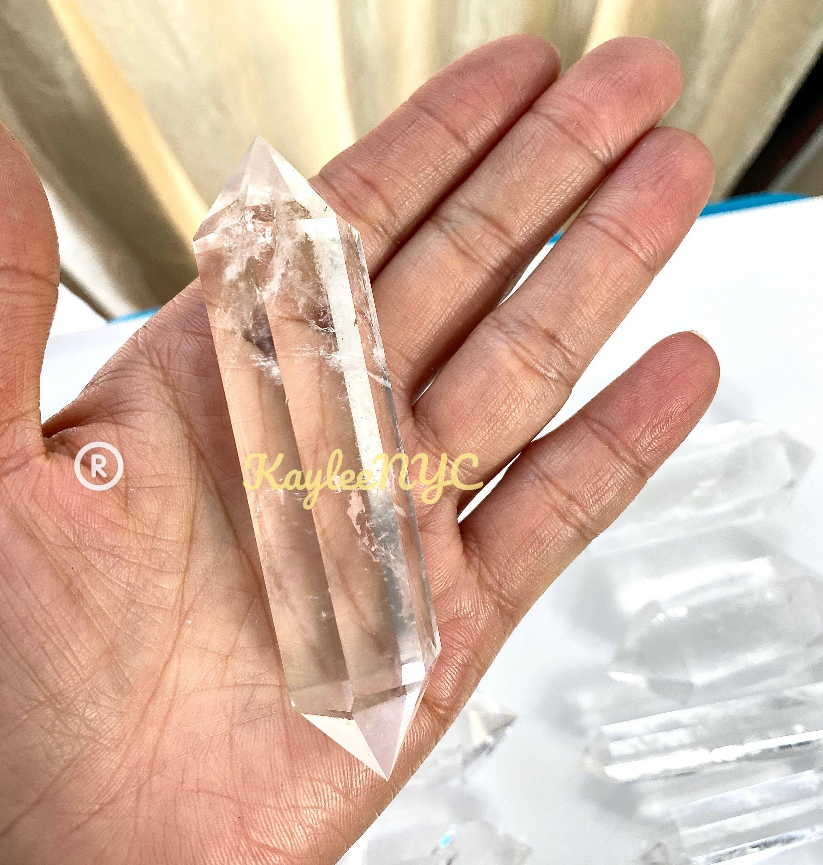 Clear Quartz Double Terminated points