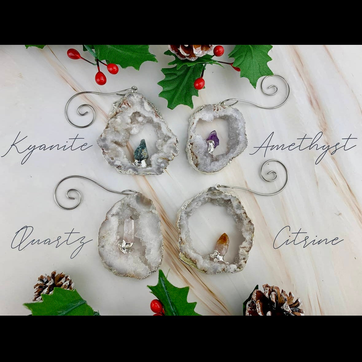 Trimmed Sliced Ornaments