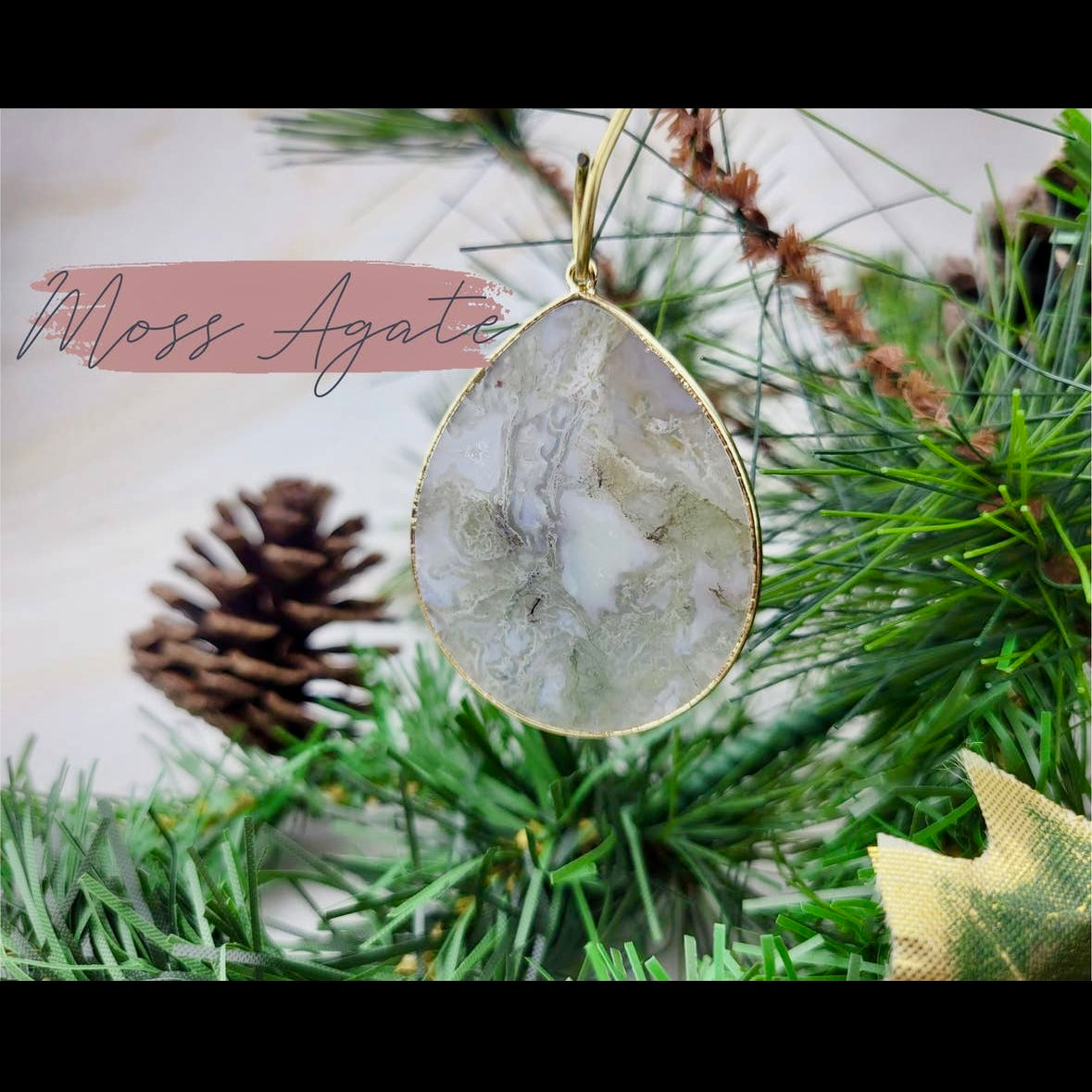 Teardrop Crystal Ornament