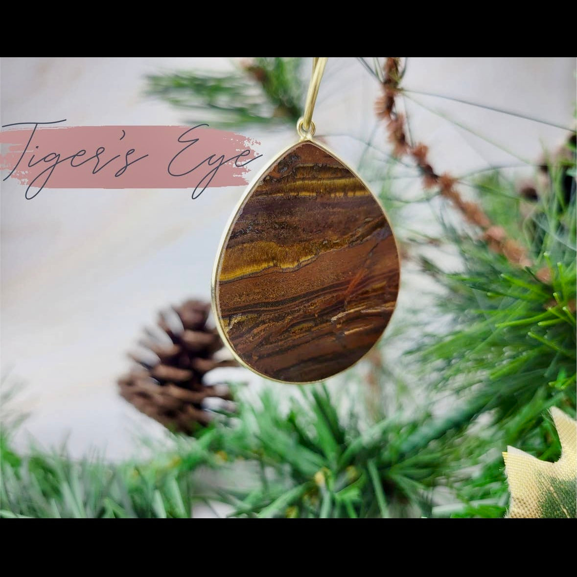 Teardrop Crystal Ornament