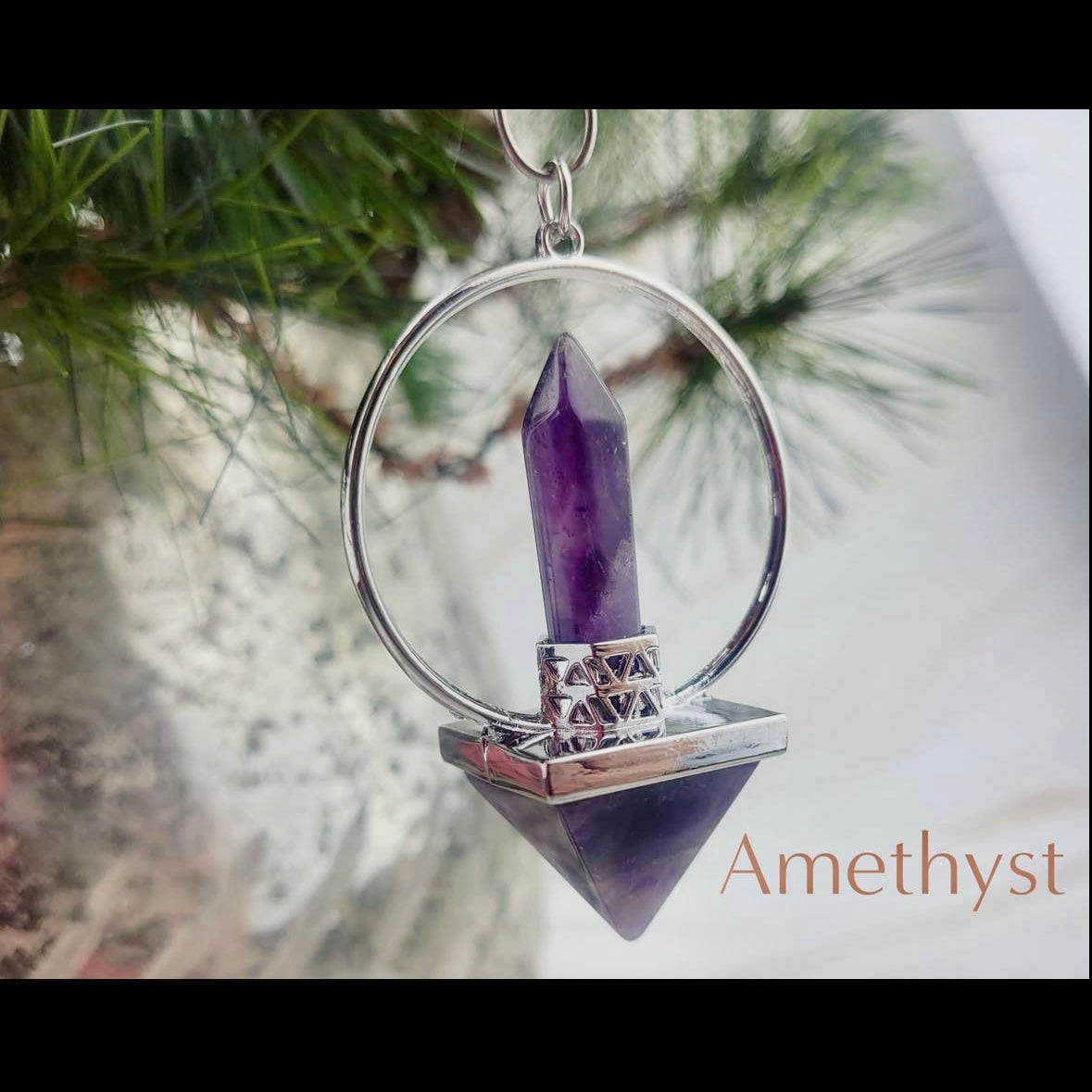 Geometric Crystal Ornaments