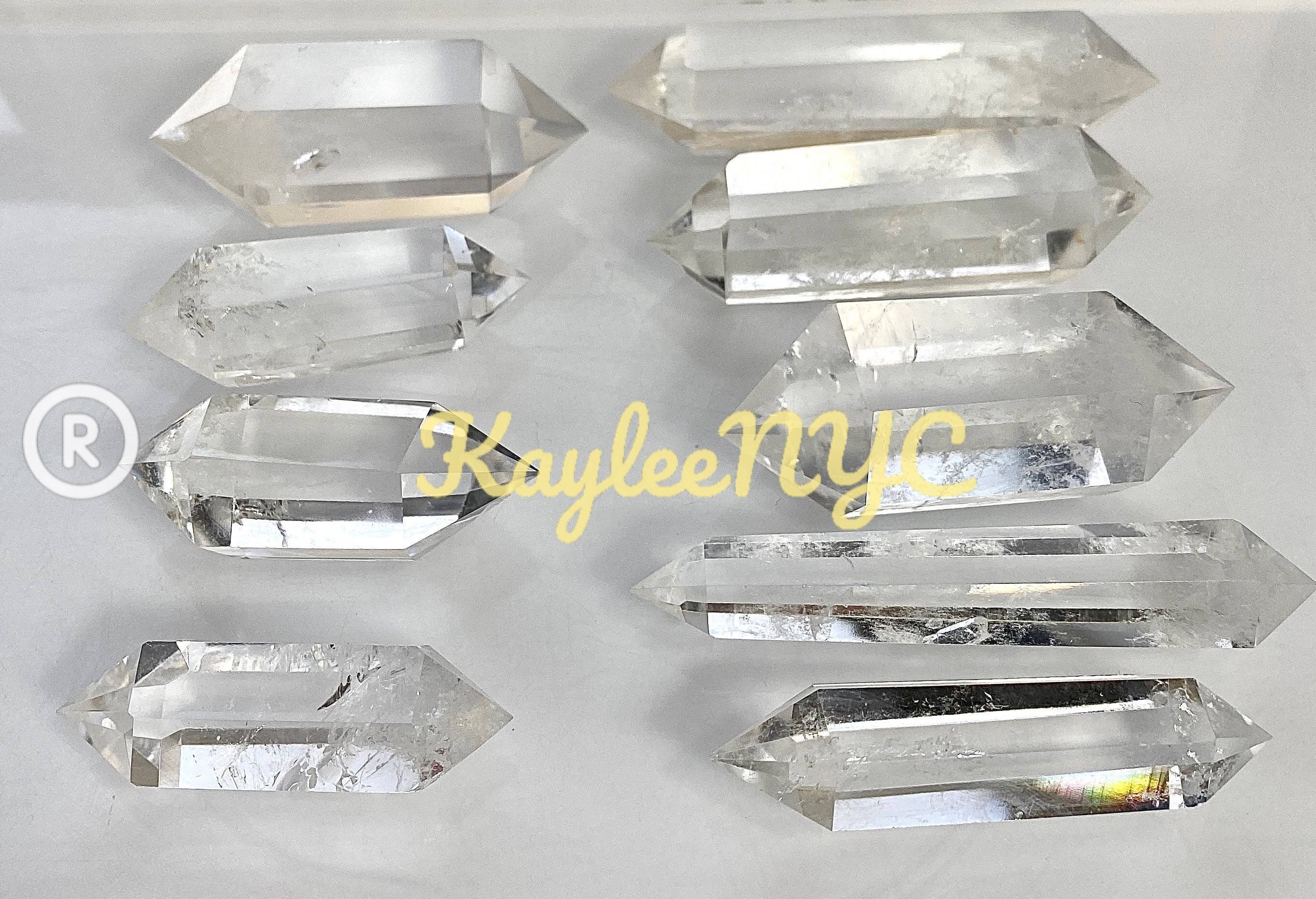 Clear Quartz Double Terminated points