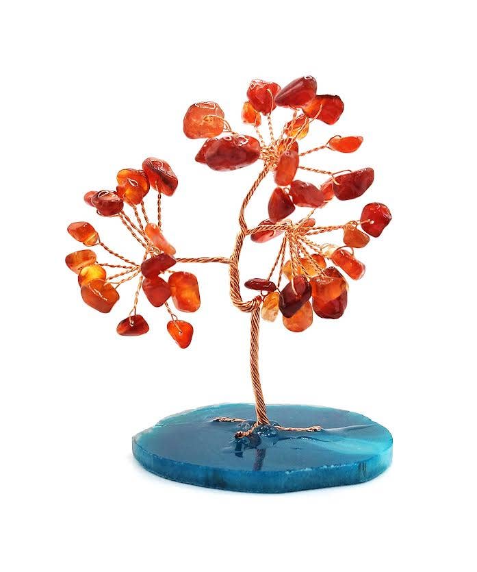 Gem Tree - On Agate Base