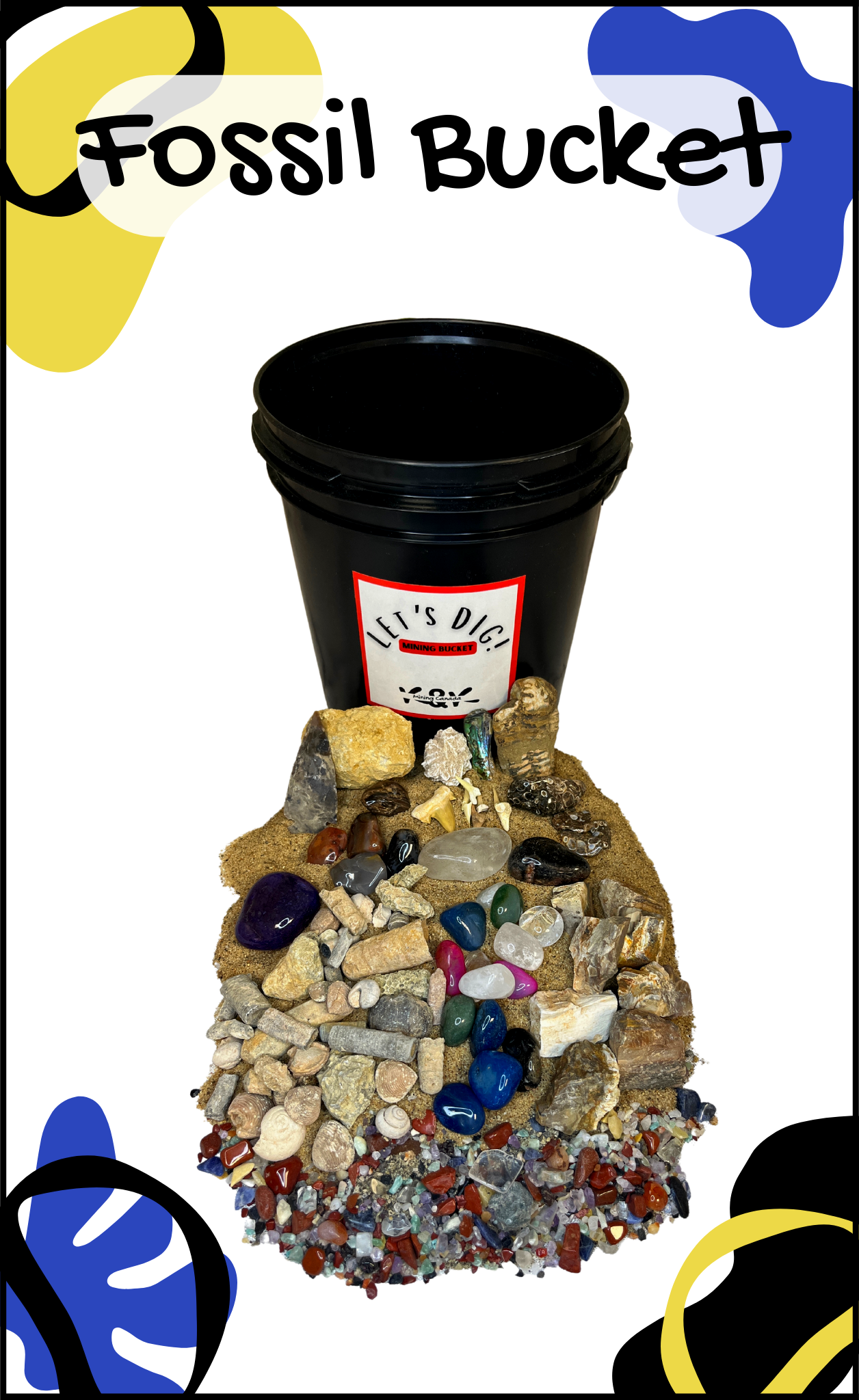 LET'S DIG!  Fossils Mining Bucket