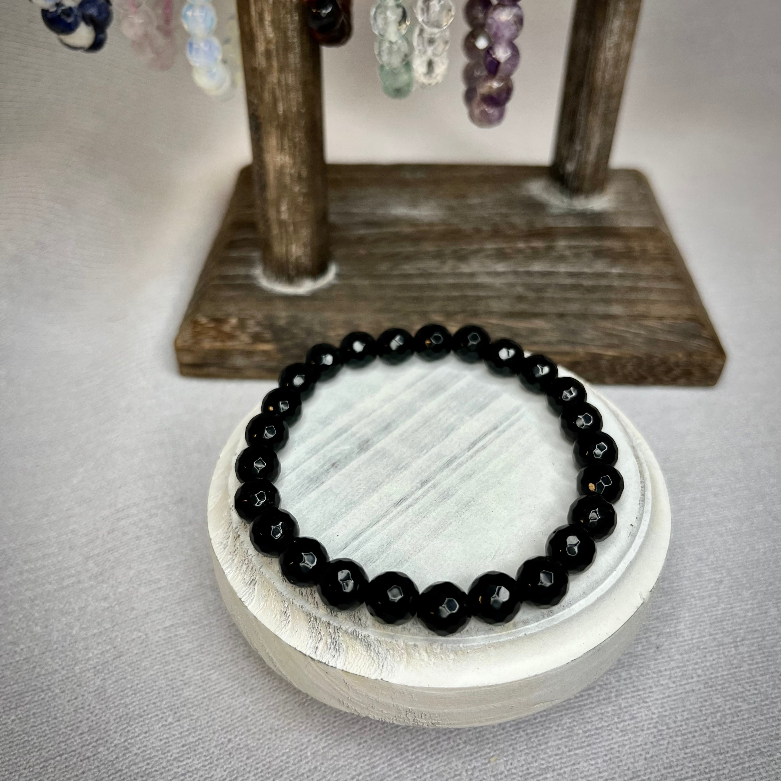 Faceted Bracelets- 8mm