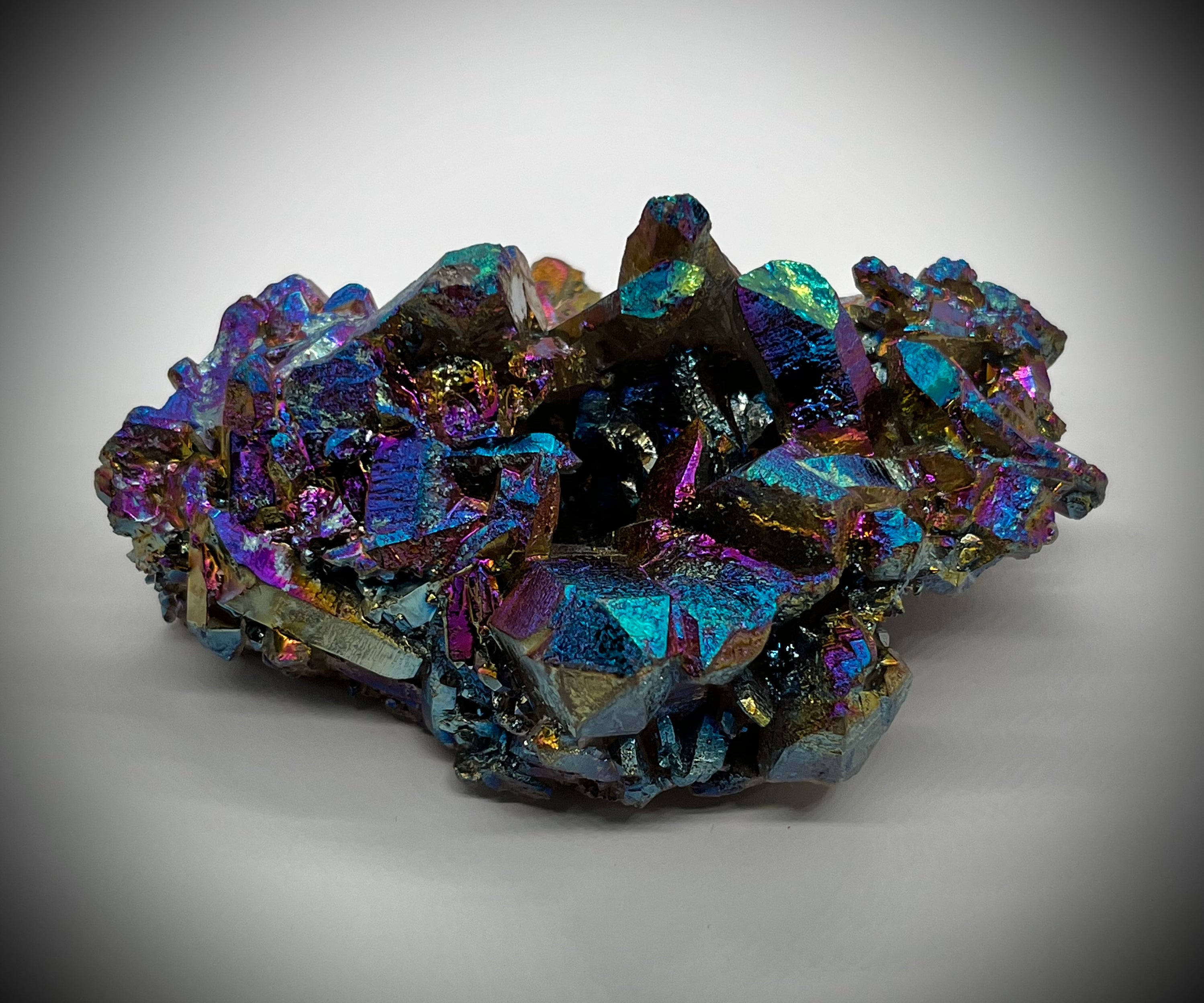 Aura Quartz Titanium Cluster