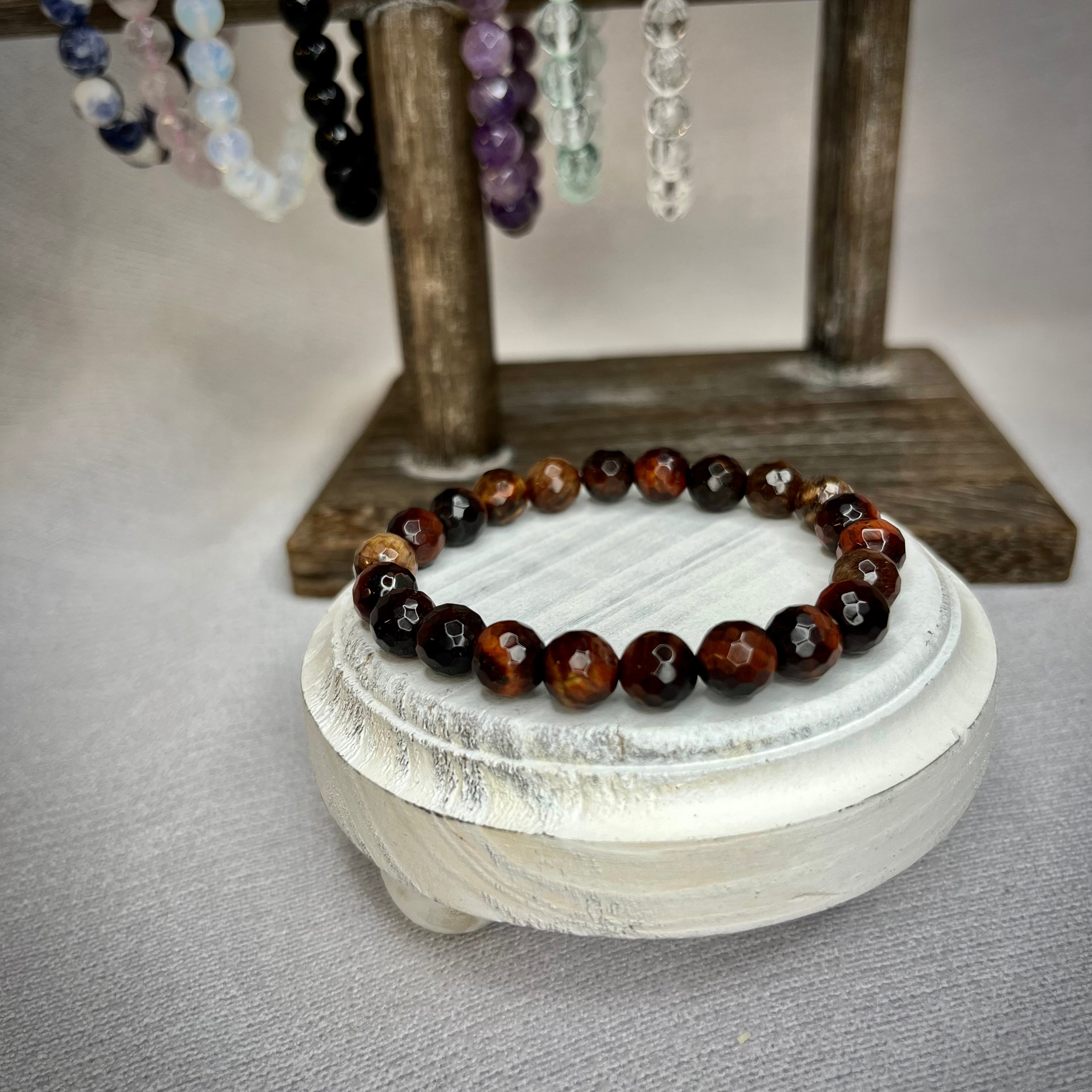 Faceted Bracelets- 8mm