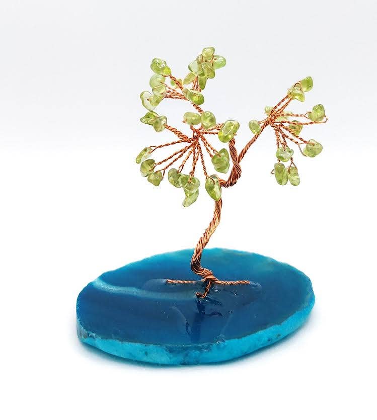 Gem Tree - On Agate Base