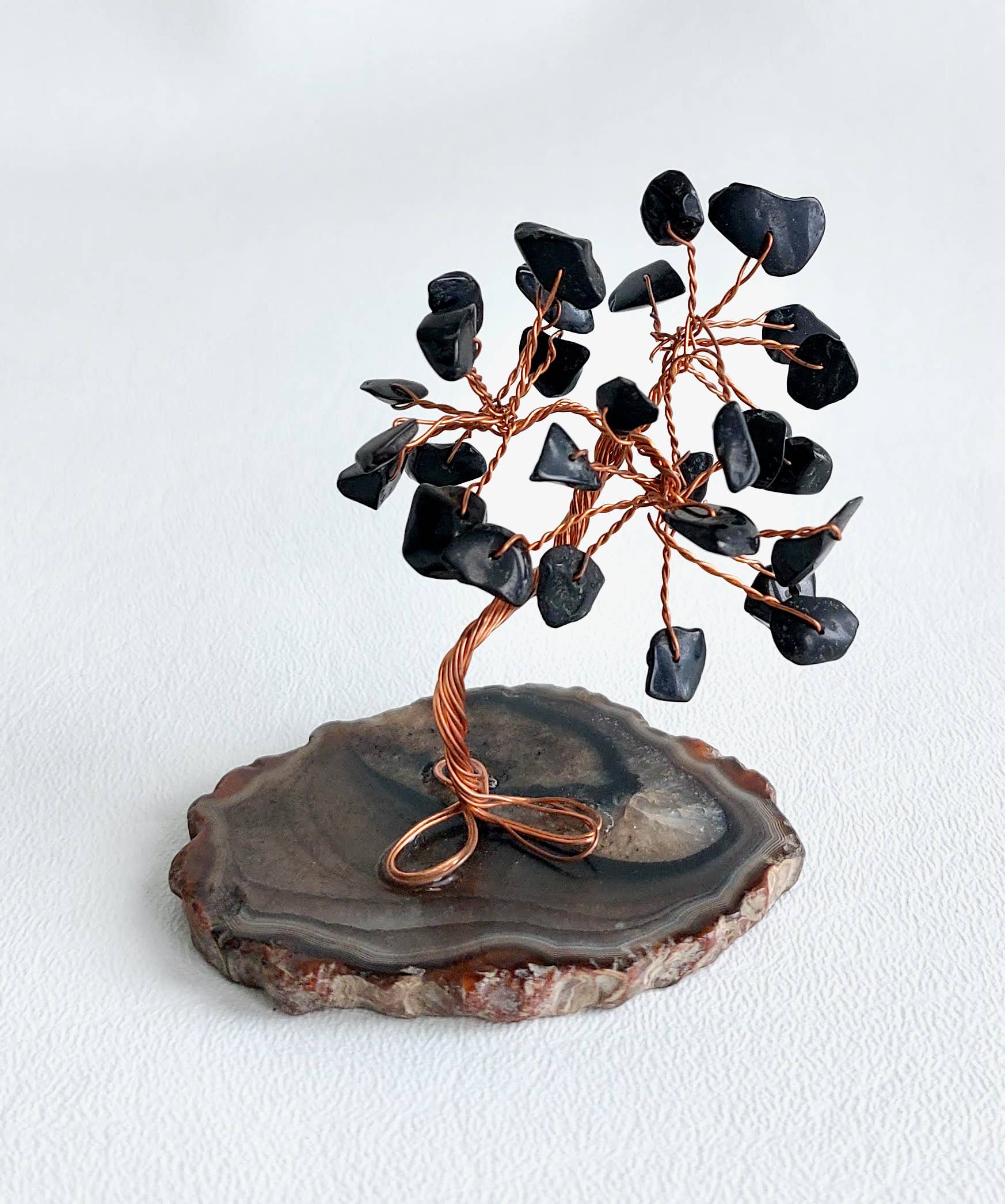 Gem Tree - On Agate Base