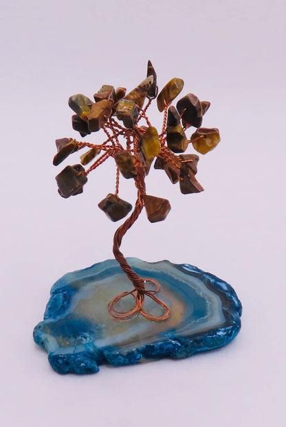 Gem Tree - On Agate Base