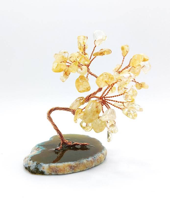 Gem Tree - On Agate Base