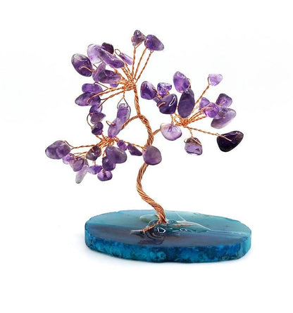 Gem Tree - On Agate Base