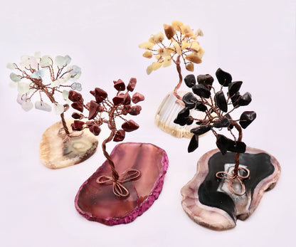 Gem Tree - On Agate Base