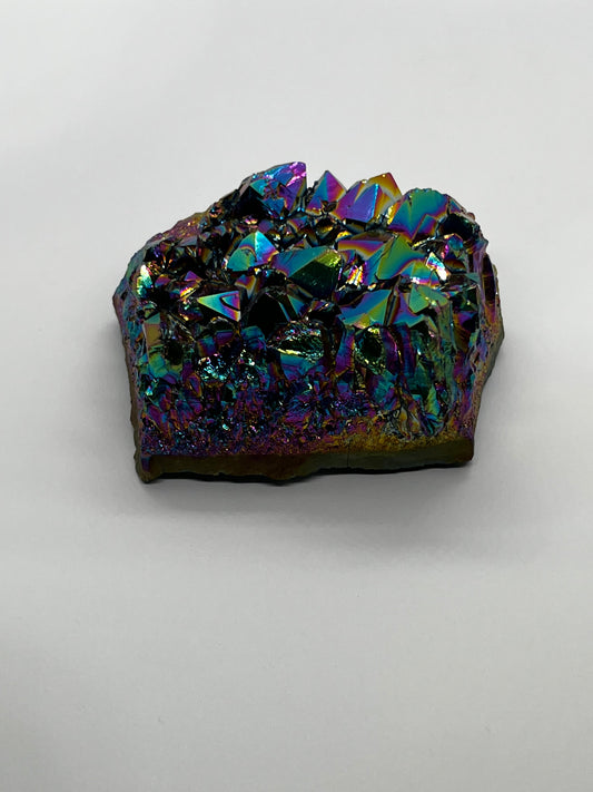 Titanium Amethyst Rainbow Clusters