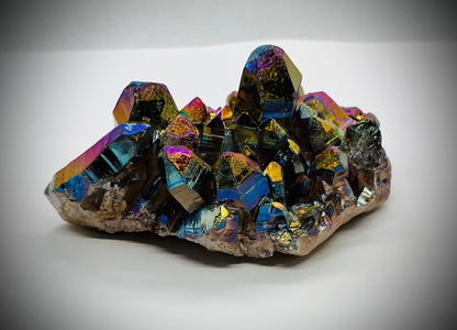 Aura Quartz Titanium Cluster