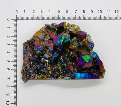 Aura Quartz Titanium Cluster