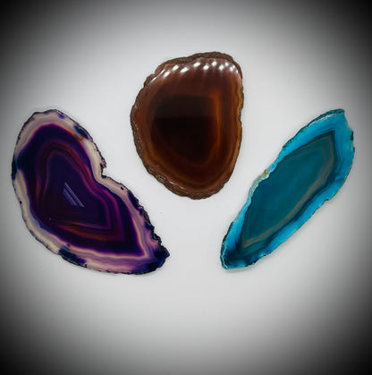 Agate Slabs- Tiny #00